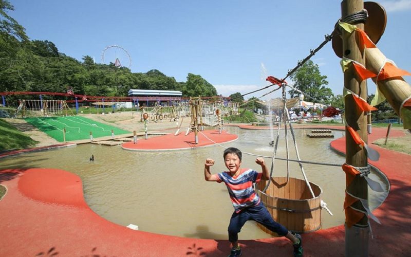 日本「相模湖渡假村」‧親子齊齊歎