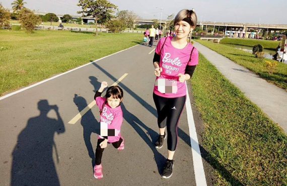 親子齊跑 Barbie Run@中環海濱