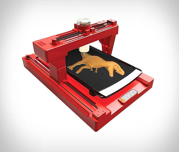 Pancake 3D打印機．小朋友邊玩邊食