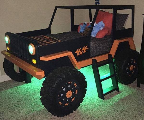 「Jeep兒童床」計劃・型住瞓