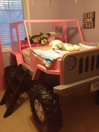 「Jeep兒童床」計劃・型住瞓
