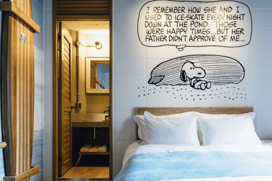日本「Snoopy酒店」．親子18房