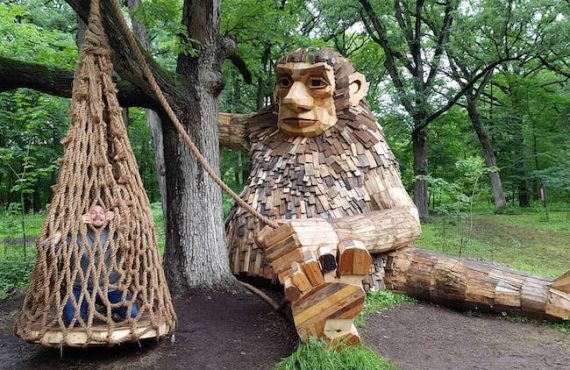 「木巨人」公園．超正「親子景點」