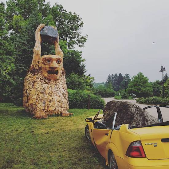 「木巨人」公園．超正「親子景點」