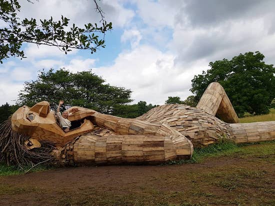 「木巨人」公園．超正「親子景點」