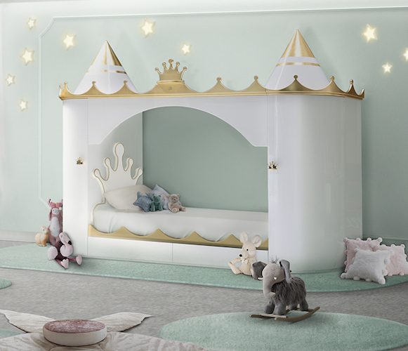 「走入城堡」兒童床・「童話」睡眠