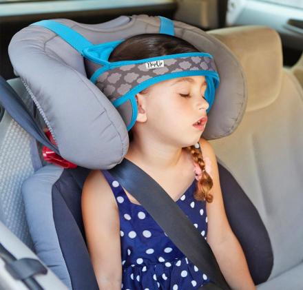 兒童「護頭枕」・坐車「安全甜睡」