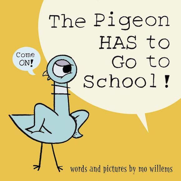 The Pigeon HAS to Go to School pigeon