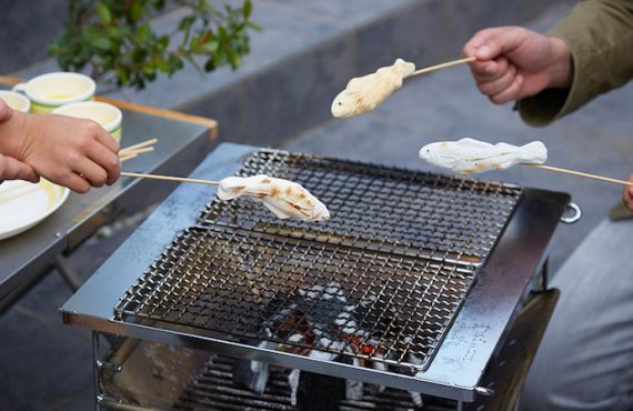 BBQ燒「魚魚棉花糖」・日本製