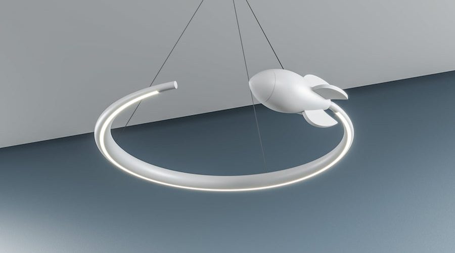 3D 打印「火箭燈」‧環迴一家