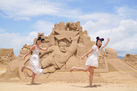 台灣巨型「Disney 沙雕」・親子必到！