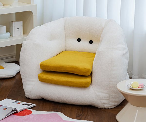 大嘴鴨sofa・坐入兒童房：）